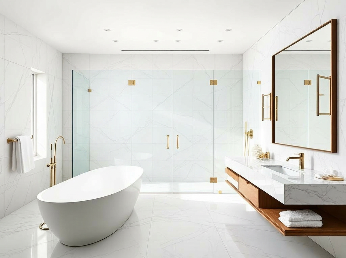 Sparkling clean bathroom after Prime Cleaning